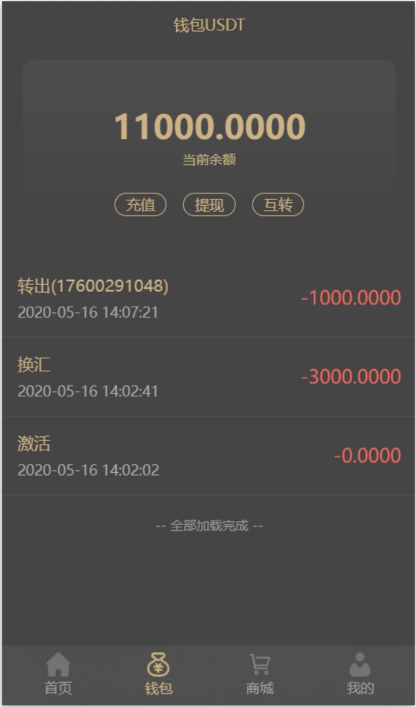 USDT换汇钱包